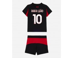 AC Milan Rafael Leao #10 Dětské Domácí Dres 2025-26 Krátký Rukáv (+ trenýrky)