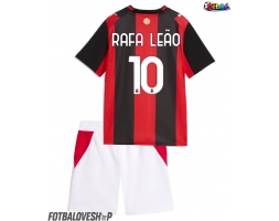 AC Milan Rafael Leao #10 Dětské Domácí Dres 2026-27 Krátký Rukáv (+ trenýrky)