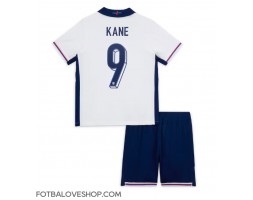 Anglie Harry Kane #9 Dětské Domácí Dres ME 2024 Krátký Rukáv (+ trenýrky)