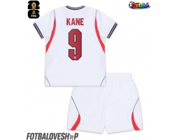 Anglie Harry Kane #9 Dětské Domácí Dres MS 2026 Krátký Rukáv (+ trenýrky)