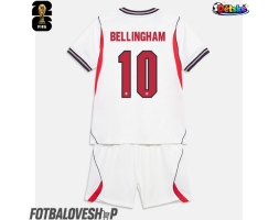 Anglie Jude Bellingham #10 Dětské Domácí Dres MS 2026 Krátký Rukáv (+ trenýrky)