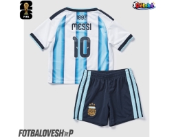 Argentina Lionel Messi #10 Dětské Domácí Dres MS 2026 Krátký Rukáv (+ trenýrky)