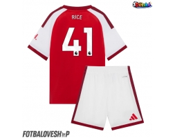 Arsenal Declan Rice #41 Dětské Domácí Dres 2026-27 Krátký Rukáv (+ trenýrky)