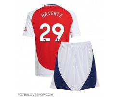 Arsenal Kai Havertz #29 Dětské Domácí Dres 2024-25 Krátký Rukáv (+ trenýrky)