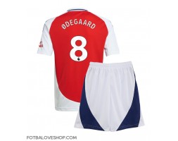 Arsenal Martin Odegaard #8 Dětské Domácí Dres 2024-25 Krátký Rukáv (+ trenýrky)