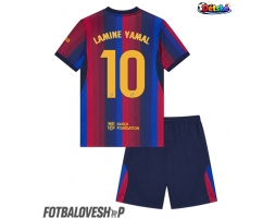 Barcelona Lamine Yamal #10 Dětské Domácí Dres 2026-27 Krátký Rukáv (+ trenýrky)