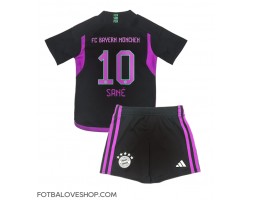Bayern Munich Leroy Sane #10 Dětské Venkovní Dres 2023-24 Krátký Rukáv (+ trenýrky)