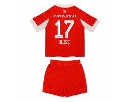 Bayern Munich Michael Olise #17 Dětské Domácí Dres 2025-26 Krátký Rukáv (+ trenýrky)
