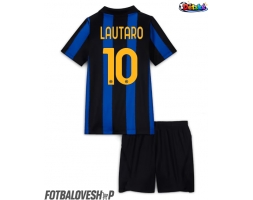 Inter Milan Lautaro Martinez #10 Dětské Domácí Dres 2026-27 Krátký Rukáv (+ trenýrky)