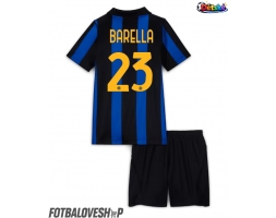 Inter Milan Nicolo Barella #23 Dětské Domácí Dres 2026-27 Krátký Rukáv (+ trenýrky)