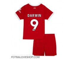 Liverpool Darwin Nunez #9 Dětské Domácí Dres 2023-24 Krátký Rukáv (+ trenýrky)