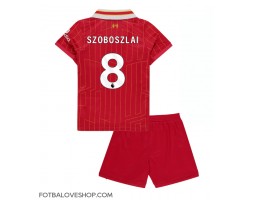 Liverpool Dominik Szoboszlai #8 Dětské Domácí Dres 2024-25 Krátký Rukáv (+ trenýrky)