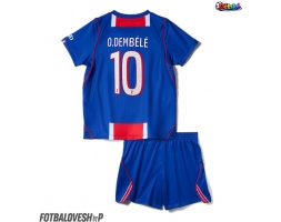 Paris Saint-Germain Ousmane Dembele #10 Dětské Domácí Dres 2026-27 Krátký Rukáv (+ trenýrky)