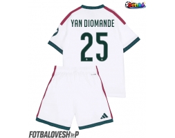 Real Madrid Yan Diomande #25 Dětské Domácí Dres 2026-27 Krátký Rukáv (+ trenýrky)