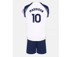 Tottenham Hotspur James Maddison #10 Dětské Domácí Dres 2025-26 Krátký Rukáv (+ trenýrky)