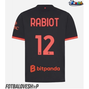 AC Milan Adrien Rabiot #12 Alternativní Dres 2026-27 Krátký Rukáv