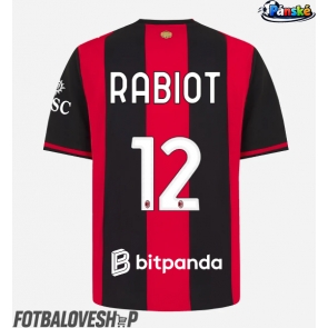 AC Milan Adrien Rabiot #12 Domácí Dres 2026-27 Krátký Rukáv