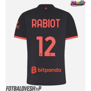 AC Milan Adrien Rabiot #12 Dámské Alternativní Dres 2026-27 Krátký Rukáv