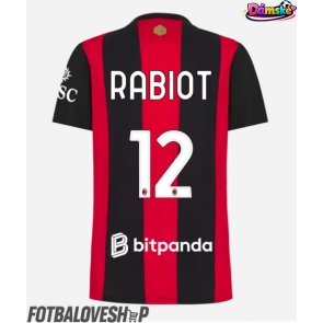 AC Milan Adrien Rabiot #12 Dámské Domácí Dres 2026-27 Krátký Rukáv