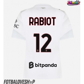 AC Milan Adrien Rabiot #12 Dámské Venkovní Dres 2026-27 Krátký Rukáv