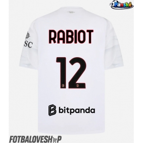 AC Milan Adrien Rabiot #12 Venkovní Dres 2026-27 Krátký Rukáv