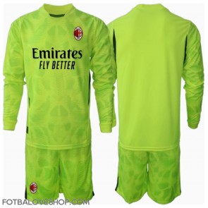 AC Milan Brankářské Dětské Alternativní Dres 2024-25 Dlouhý Rukáv (+ trenýrky)