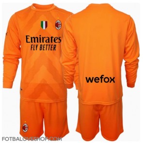 AC Milan Brankářské Dětské Venkovní Dres 2024-25 Dlouhý Rukáv (+ trenýrky)