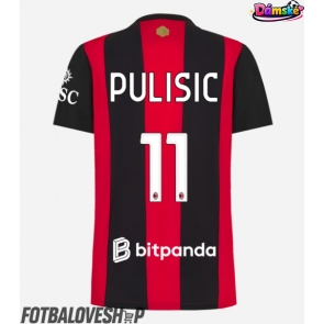 AC Milan Christian Pulisic #11 Dámské Domácí Dres 2026-27 Krátký Rukáv