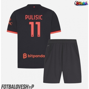 AC Milan Christian Pulisic #11 Dětské Alternativní Dres 2026-27 Krátký Rukáv (+ trenýrky)