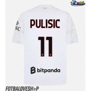 AC Milan Christian Pulisic #11 Venkovní Dres 2026-27 Krátký Rukáv