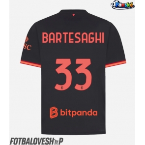 AC Milan Davide Bartesaghi #33 Alternativní Dres 2026-27 Krátký Rukáv