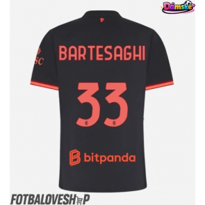 AC Milan Davide Bartesaghi #33 Dámské Alternativní Dres 2026-27 Krátký Rukáv