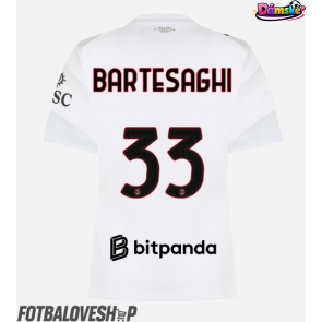 AC Milan Davide Bartesaghi #33 Dámské Venkovní Dres 2026-27 Krátký Rukáv