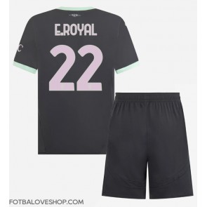 AC Milan Emerson Royal #22 Dětské Alternativní Dres 2024-25 Krátký Rukáv (+ trenýrky)
