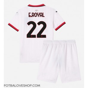 AC Milan Emerson Royal #22 Dětské Venkovní Dres 2024-25 Krátký Rukáv (+ trenýrky)