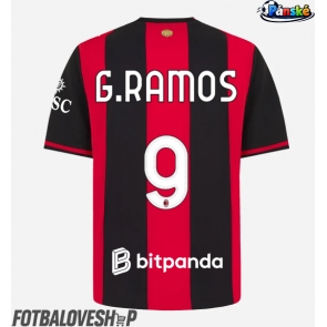 AC Milan Goncalo Ramos #9 Domácí Dres 2026-27 Krátký Rukáv