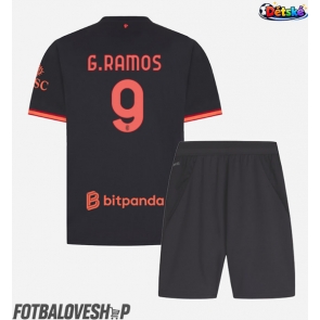 AC Milan Goncalo Ramos #9 Dětské Alternativní Dres 2026-27 Krátký Rukáv (+ trenýrky)