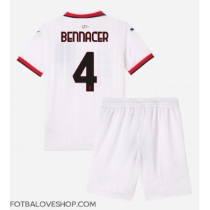 AC Milan Ismael Bennacer #4 Dětské Venkovní Dres 2024-25 Krátký Rukáv (+ trenýrky)