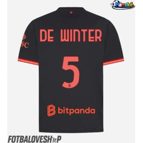 AC Milan Koni De Winter #5 Alternativní Dres 2026-27 Krátký Rukáv