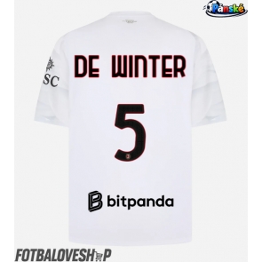 AC Milan Koni De Winter #5 Venkovní Dres 2026-27 Krátký Rukáv