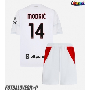 AC Milan Luka Modric #14 Dětské Venkovní Dres 2026-27 Krátký Rukáv (+ trenýrky)