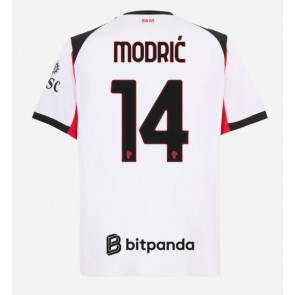 AC Milan Luka Modric #14 Venkovní Dres 2025-26 Krátký Rukáv