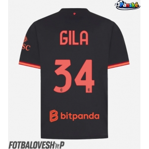 AC Milan Mario Gila #34 Alternativní Dres 2026-27 Krátký Rukáv