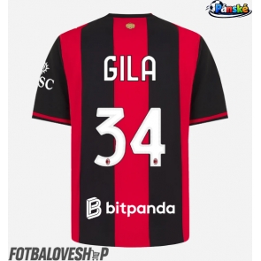 AC Milan Mario Gila #34 Domácí Dres 2026-27 Krátký Rukáv