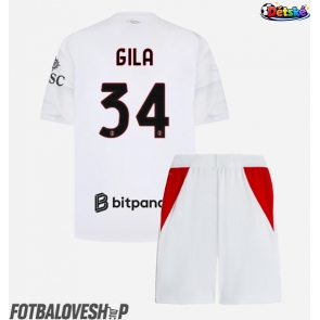 AC Milan Mario Gila #34 Dětské Venkovní Dres 2026-27 Krátký Rukáv (+ trenýrky)