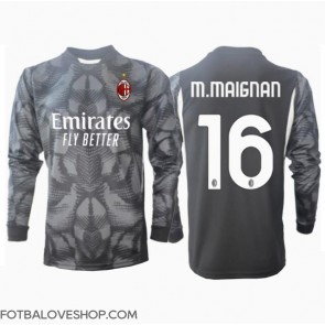 AC Milan Mike Maignan #16 Brankářské Domácí Dres 2024-25 Dlouhý Rukáv