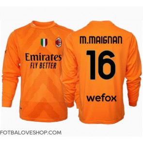AC Milan Mike Maignan #16 Brankářské Venkovní Dres 2024-25 Dlouhý Rukáv