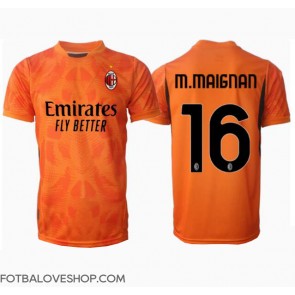 AC Milan Mike Maignan #16 Brankářské Venkovní Dres 2024-25 Krátký Rukáv