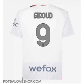 AC Milan Olivier Giroud #9 Venkovní Dres 2023-24 Krátký Rukáv