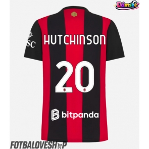 AC Milan Omari Hutchinson #20 Dámské Domácí Dres 2026-27 Krátký Rukáv